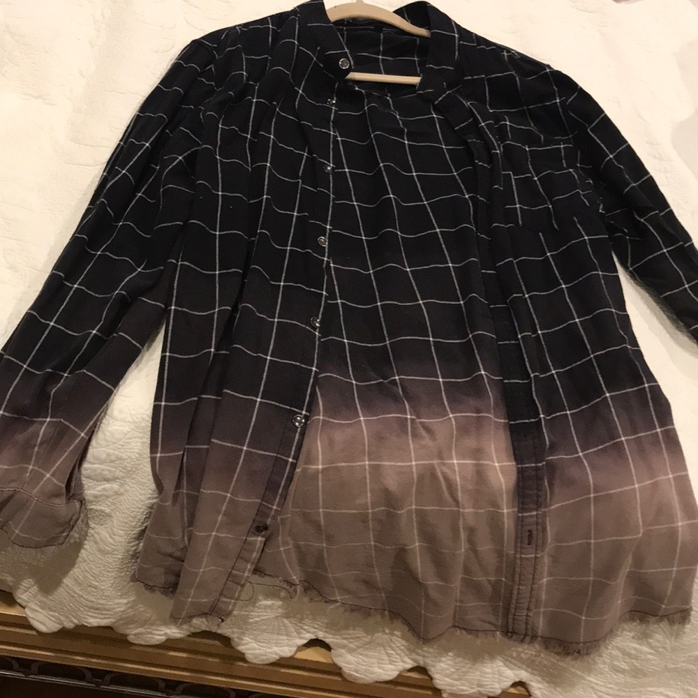 OMBRÉ flannel, super soft material